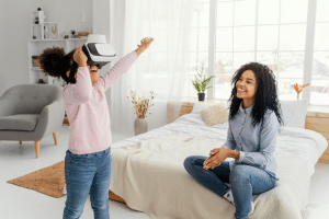 virtual reality games for family