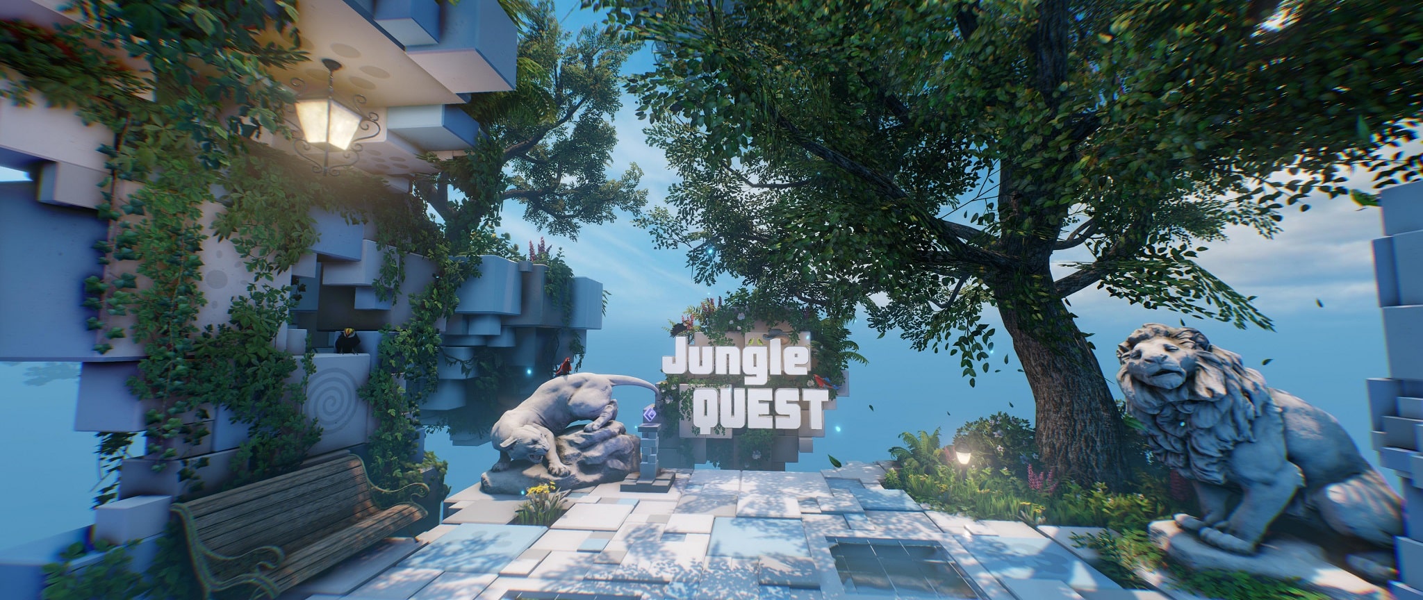 Jungle quest virtual reality screenshot 1 sml