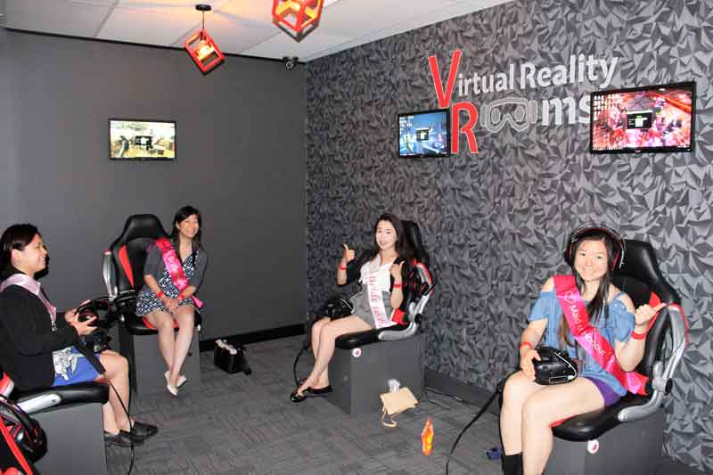 Hens parties virtual reality rooms 1