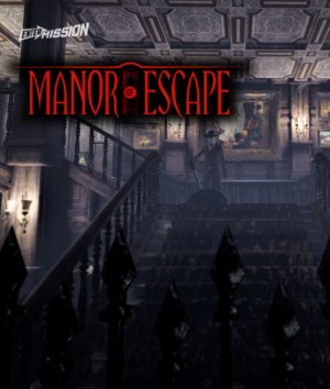 A virtual reality escape room in where players solve puzzles inside a manor and try to escape.