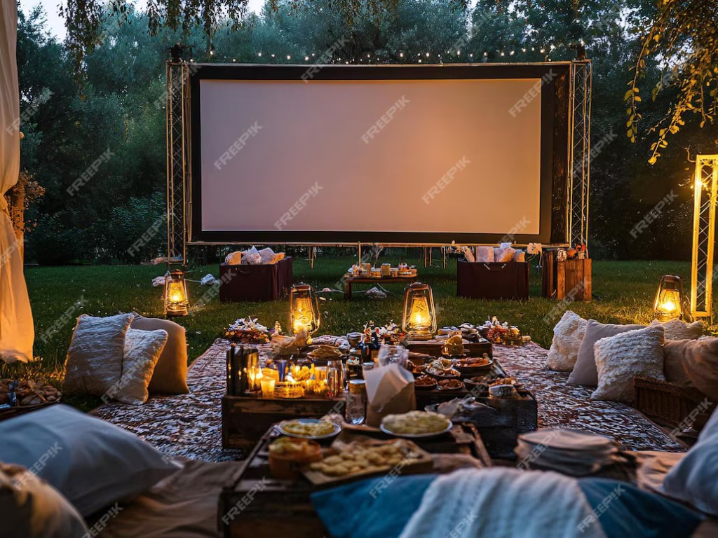13 Epic Birthday Party Ideas For Your Kid’s 13Th Birthday Backyard cinema party