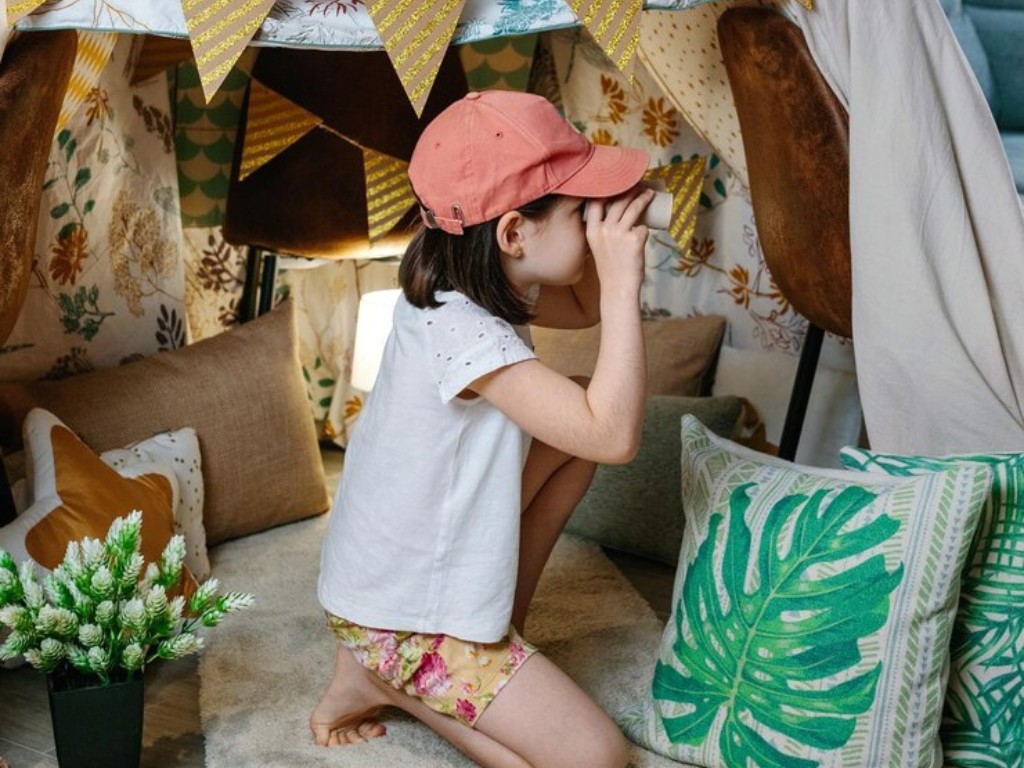 Easy Escape Room Ideas for Kids at Home pick a space for the game