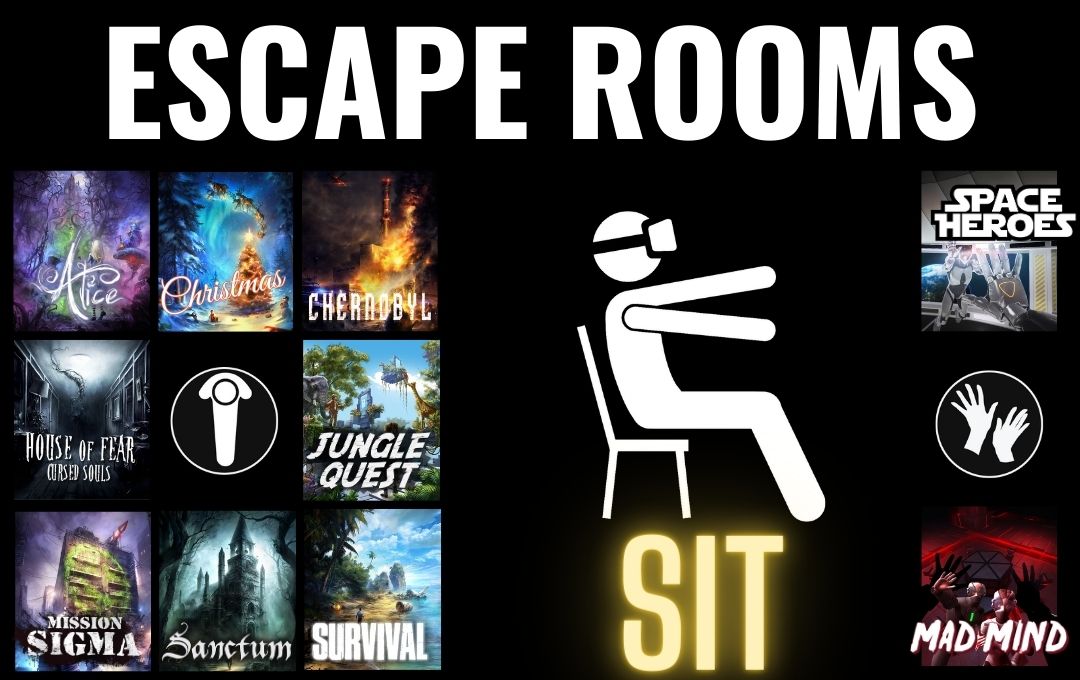 Play one of our 10 standing escape rooms.