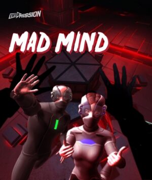 A virtual reality escape room where players solve puzzles inside the mind of a mad man to save a child.