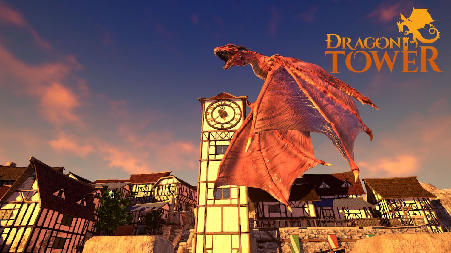 A virtual reality escape room in where players solve puzzles in a tower trying to escape the dragons.