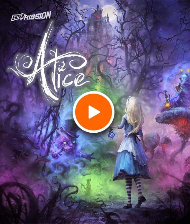 A Virtual Reality Escape Room where players solve puzzles and try to save the Wonderland.