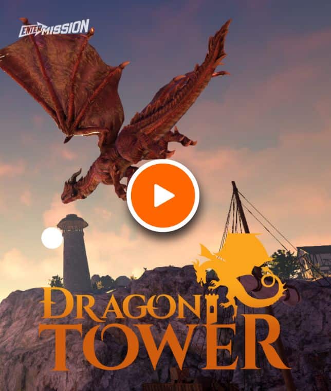 A Virtual Reality Escape Room in where players solve puzzles in a tower trying to escape the dragons.