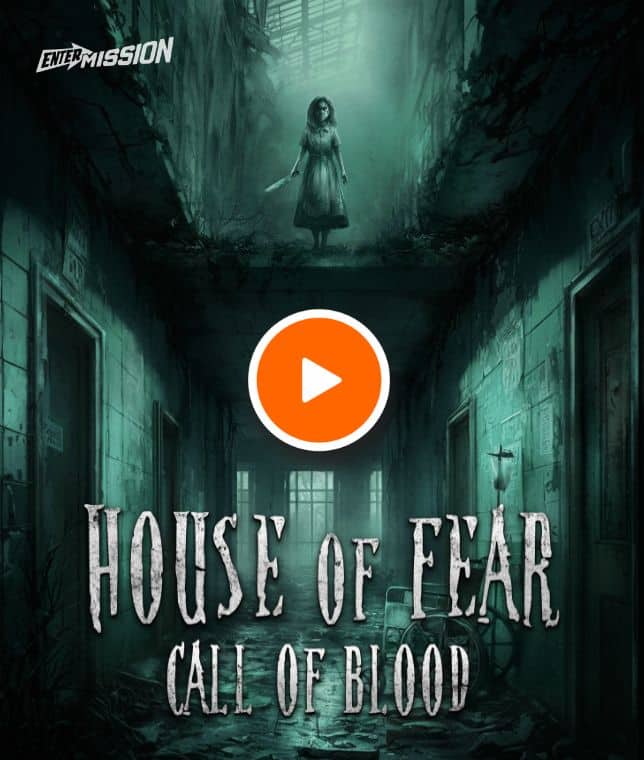 A Virtual Reality Escape Room where players solve puzzles and try to escape a haunted psychiatric clinic and its mystery.