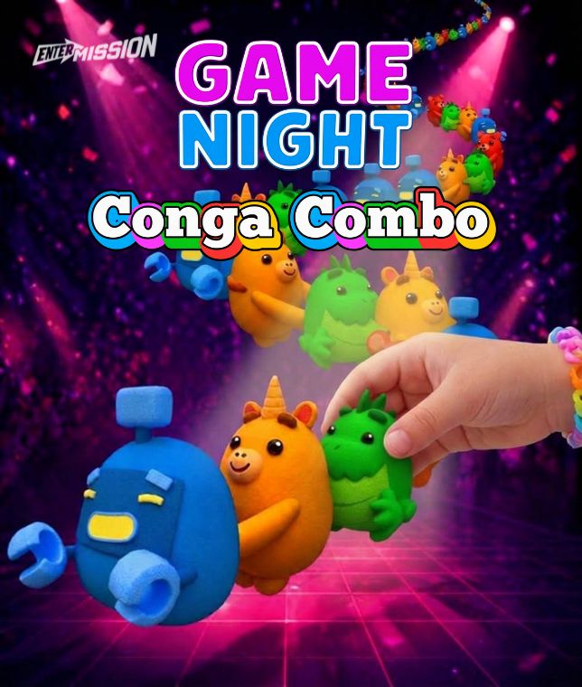 Conga Combo Game Night poster artwork