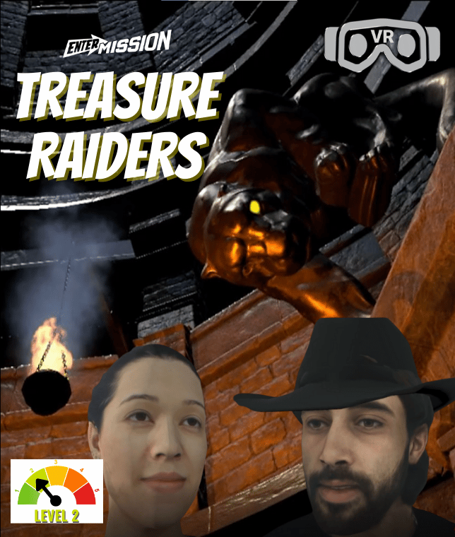 Treasure raiders entermission virtual reality escape room 644x760 vr