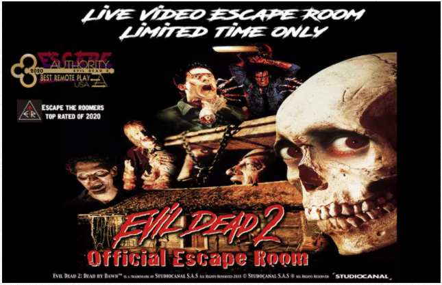 hourglass escapes remote game evil dead 2