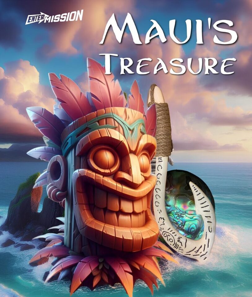 mauis treasure poster